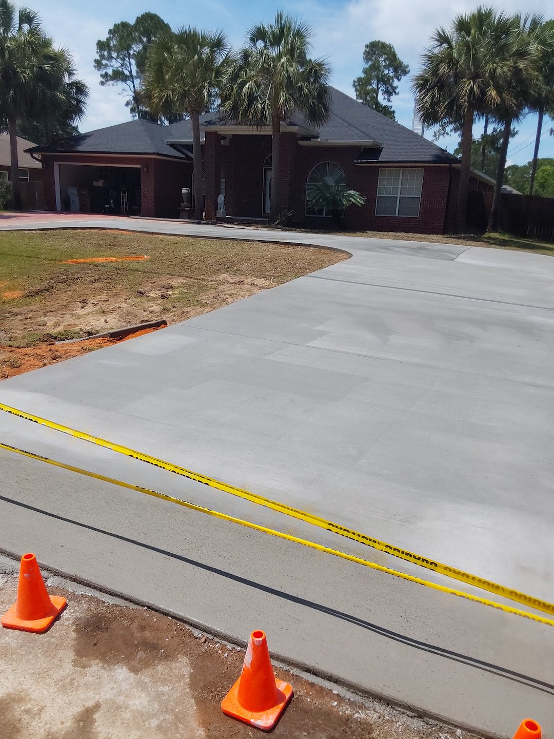 enhance your curb appeal with a new concrete driveway in navarre